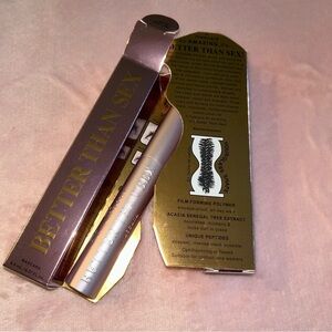 Too Faced Better than Sex black mascara 2 full sized tubes